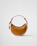 Prada Arqué Small Shearling Shoulder Bag - Image 5